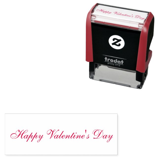 Carimbo Auto Entintado Happy Valentines Day (In Situ)