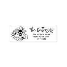 Honey Bee Professional Personal Return Address