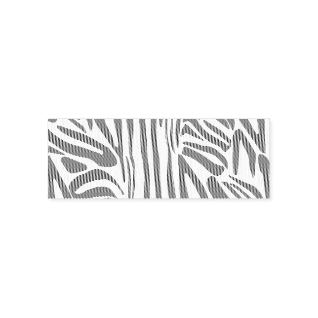 Carimbo Auto Entintado Impressão zebra rosa (Design)