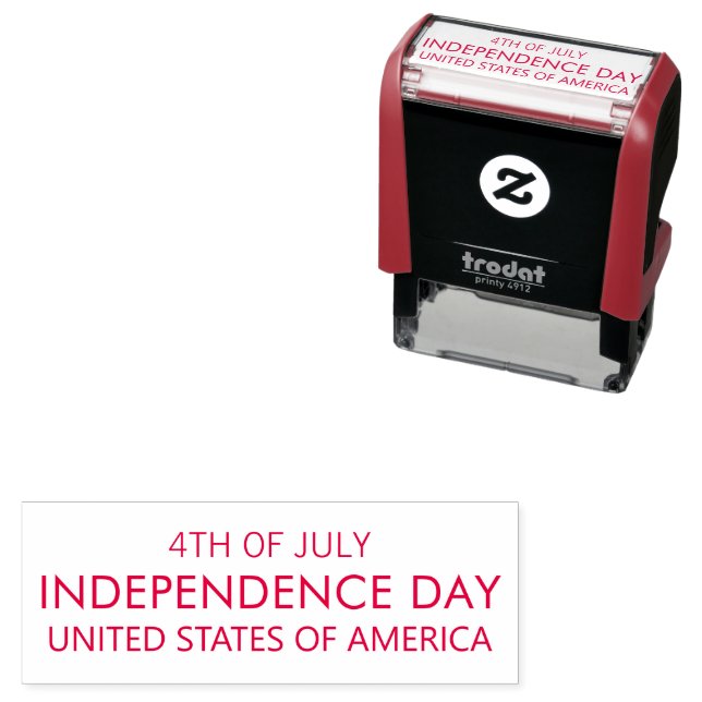 Carimbo Auto Entintado INDEPENDENCE DAY Stylish Font (In Situ)