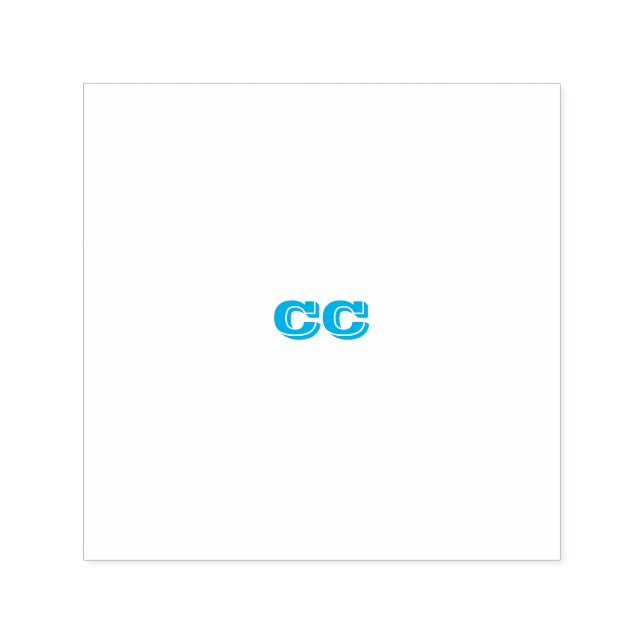 Carimbo Auto Entintado Iniciais da sua empresa para cartões de aperto de  (Design)