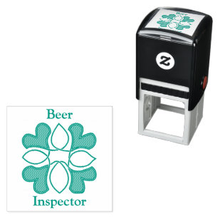 Carimbo Auto Entintado Inspetor de Cerveja St Patricks Celtic Cross and C
