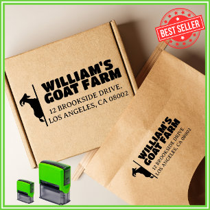 Carimbo Auto Entintado Ir para Fazenda Comercial Endereço de Retorno de C