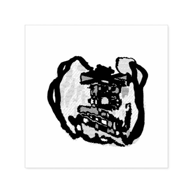 Carimbo Auto Entintado Jack o' lanterna Funny (Design)
