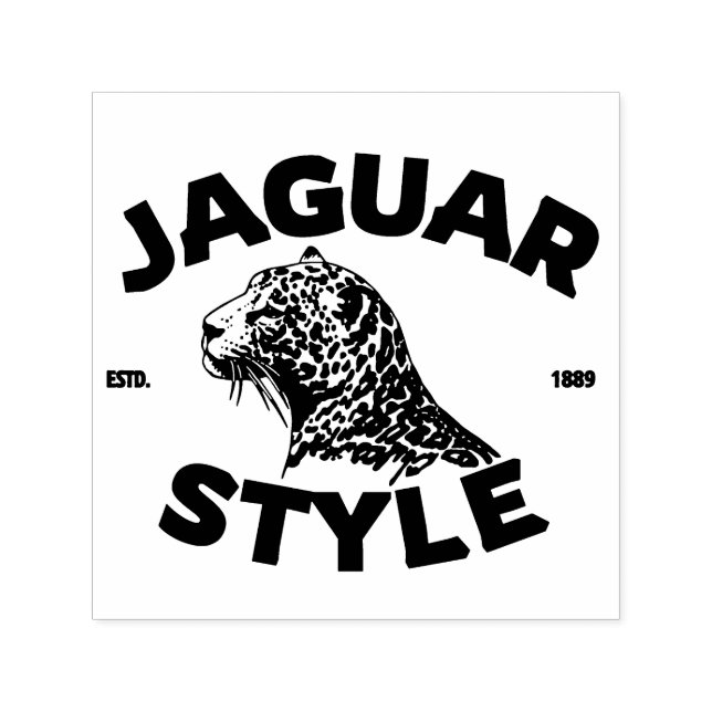 Carimbo Auto Entintado Jaguar Self-inking Stamp (Design)