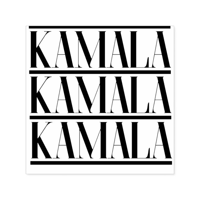 Carimbo Auto Entintado Kamala 2024 Votação Kamala Harris 2024 Eleições (Design)