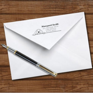 Carimbo Auto Entintado Labrador Vendo Seu Endereço De Devolução