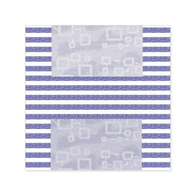 Carimbo Auto Entintado Legal faixas geométricas (Design)