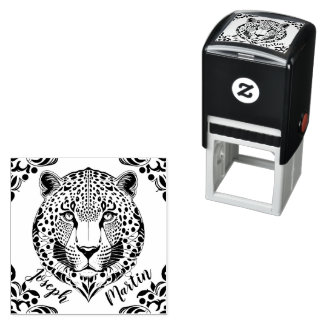 Carimbo Auto Entintado Leopard