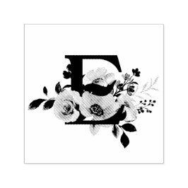 Carimbo Auto Entintado Letter E