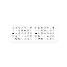 Carimbo Auto Entintado Linha do tempo de 35 emojis Roaring Kitty meme GME