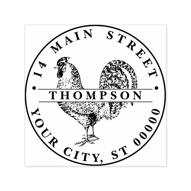 Carimbo Auto Entintado Litógrafo de desenho de galeota nº 2 Nome Endereço (Design)