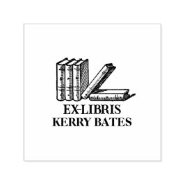 Carimbo Auto Entintado Livro Ex Libris Personalizado