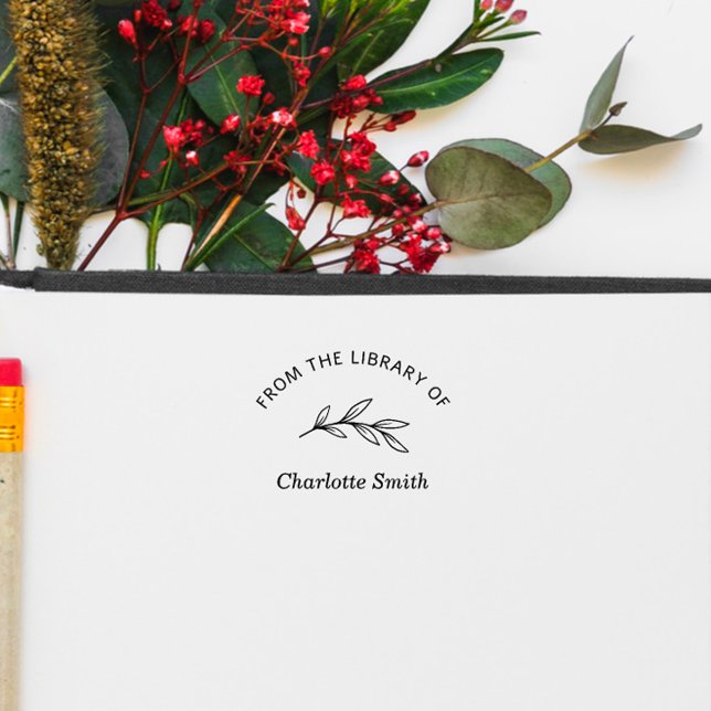 Carimbo Auto Entintado Livro Manuscrito Da Folha Retirada Pela Biblioteca (Criador carregado)