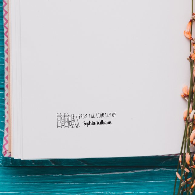 Carimbo Auto Entintado Livros Modernos Feitos À Mão Personalizados A Part (Criador carregado)