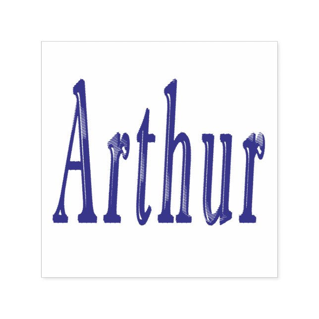 Carimbo Auto Entintado Logotipo Arthur Name (Design)