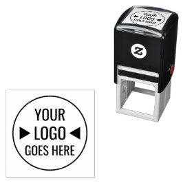 Carimbo Auto Entintado Logotipo corporativo personalizado fácil