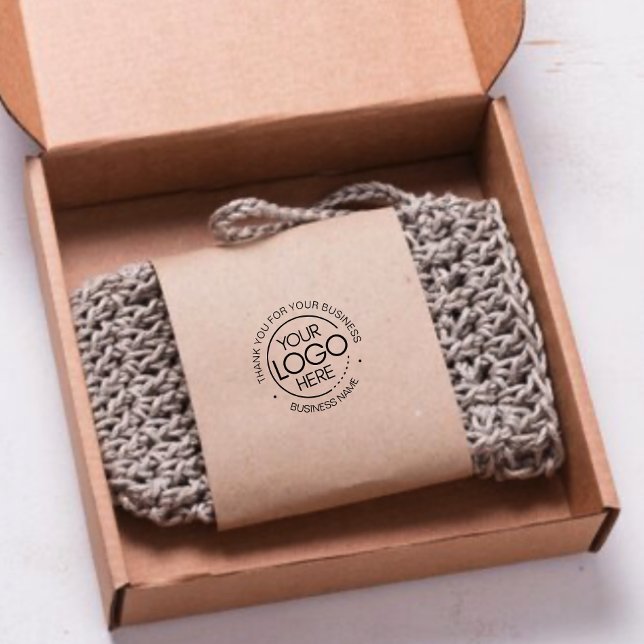 Carimbo Auto Entintado Logotipo de agradecimento ao cliente (Criador carregado)