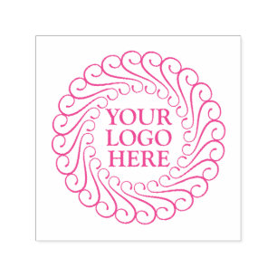 Carimbo Auto Entintado Logotipo de Costume Utilização Seu Próprio Empr