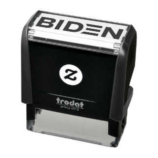 Carimbo Auto Entintado Logotipo Joe Biden