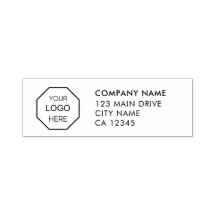 Logotipo Personalizado de Empresa Endereço de Devo
