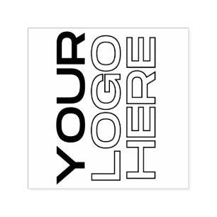 Carimbo Auto Entintado Logotipo Personalizado de Negócios