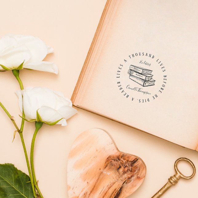 Carimbo Auto Entintado Lookstore de Livros Personalizados com Script Eleg (Criador carregado)