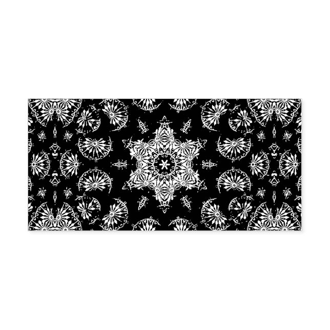 Carimbo Auto Entintado Mandala da Idade do Bronze (Design)