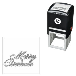 Carimbo Auto Entintado Merry Christmas