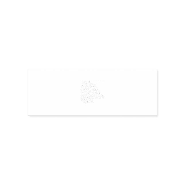 Carimbo Auto Entintado Misty Rosa, Flush Mahogany, Decorative Design (Design)