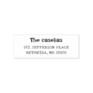 Carimbo Auto Entintado Moderno Trendy Casamento Convites para Casa de Mad