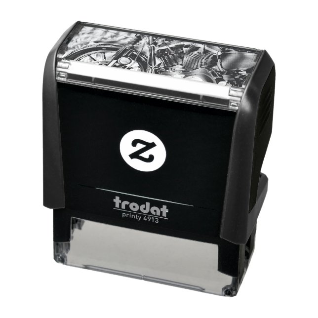 Carimbo Auto Entintado Motorcycles gifts (Produto)