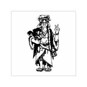 Carimbo Auto Entintado Ms Hippie Santa