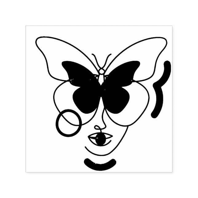 Carimbo Auto Entintado Mulher (Design)