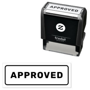 Carimbo Auto Entintado Na moda Simples Personalizado Preto APROVADO