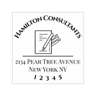 Carimbo Auto Entintado Negócios de consultoria