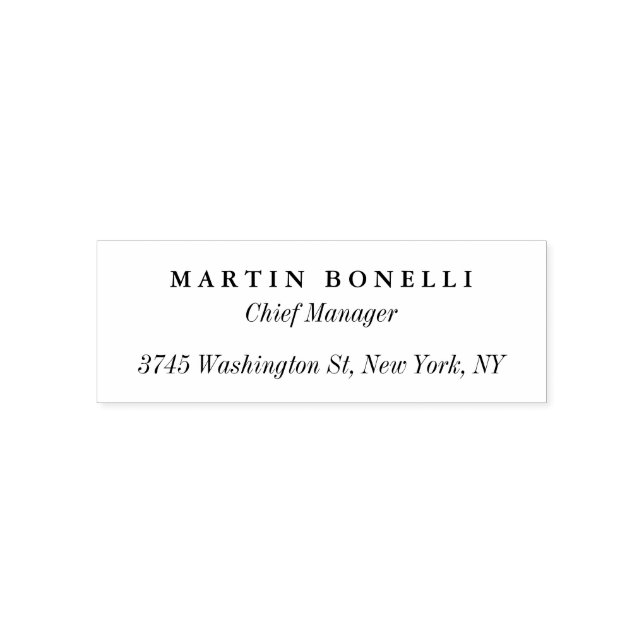 Carimbo Auto Entintado Negra profissional fina, preto e branco (Design)