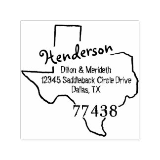 Carimbo Auto Entintado Nome da família Crie seu próprio endereço de devol