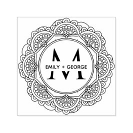 CARIMBO AUTO ENTINTADO NOME DA FAMÍLIA DE MONOGRAMA PERSONALIZADA DO CLÁS