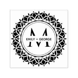 CARIMBO AUTO ENTINTADO NOME DA FAMÍLIA DE MONOGRAMA PERSONALIZADA DO CLÁS