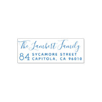 Nome da Família Wreath do Script Endereço de Devol