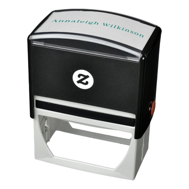 Carimbo Auto Entintado Nome de Assinatura Simples Personalizado (Produto)