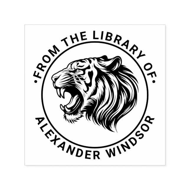 Carimbo Auto Entintado Nome do Livro da Biblioteca dos Dentes da Cabeça d (Design)