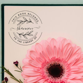 Carimbo Auto Entintado Nome Personalizado de na moda