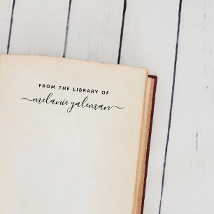 Carimbo Auto Entintado Nome Personalizado Escrito À Mão A Partir Da Bibli