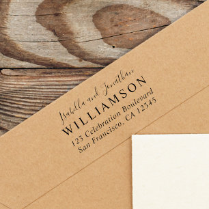 Carimbo Auto Entintado Nomes feitos sob encomenda da noiva & do noivo que