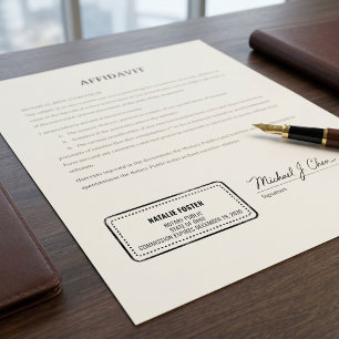 Carimbo Auto Entintado Notário Público Profissional Nome Personalizado