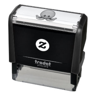 Carimbo Auto Entintado Octopus - Emoji