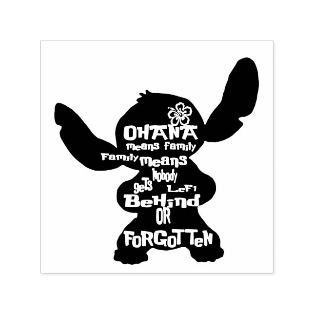 Carimbo Auto Entintado Ohana (Design)