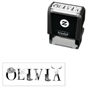 Carimbo Auto Entintado Olivia Cowboy Girl, Western Cowboys, Cowboy Girl